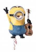 Folienballon Minion Stuart mit Gitarre