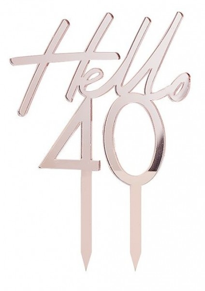 Hello Forty Tortendeko