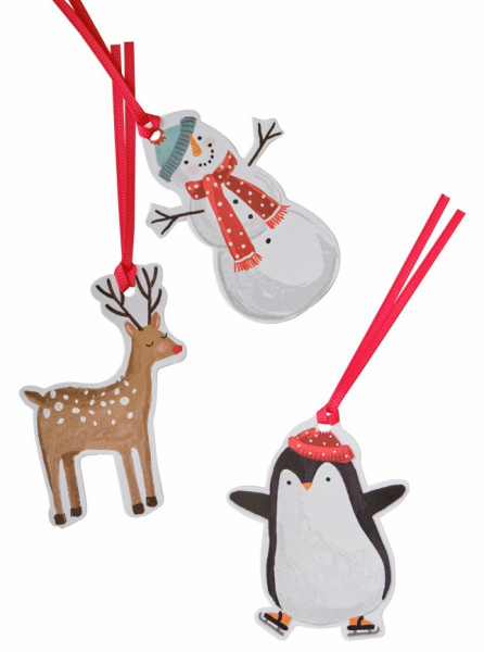 9 Eco Weihnachtliche Geschenkanhänger 2