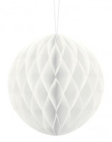 Wabenball Lumina weiß 20cm