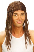 Dreadlock Rastafari Perücke In Braun