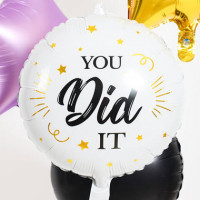 You did it Folienballon 45cm