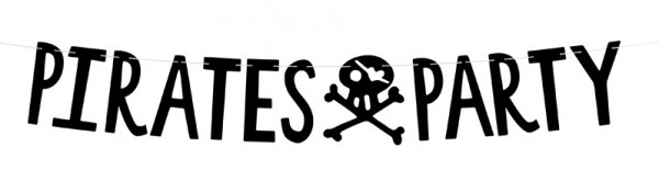DIY Südsee Piraten Girlande 1m