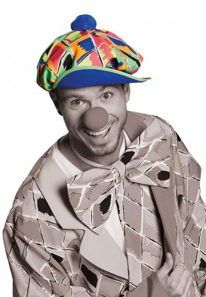 Funky bobble-hatt för clowner