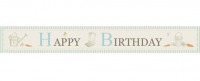 Vorschau: Peter Hase Happy Birthday Banner Set 3 Stück