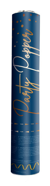 Elegant Blue Konfettikanone 28cm