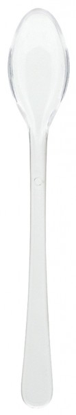 40 Transparente Teelöffel 10,4cm