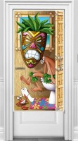 Luau WC Party Türschild 76cm x 1,5m