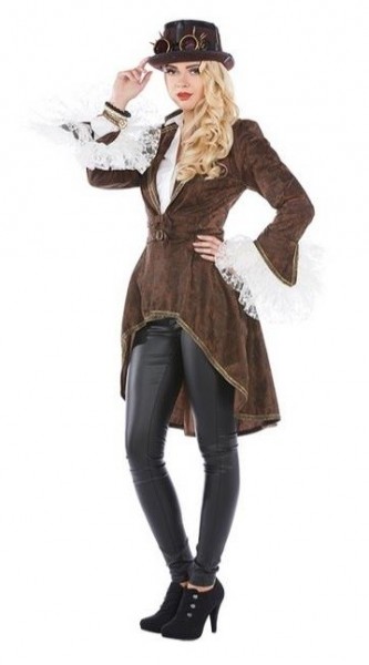 Stylischer Stina Steampunk Mantel
