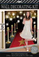 Hollywood Wandkulisse Glanzvolle Premierenfeier