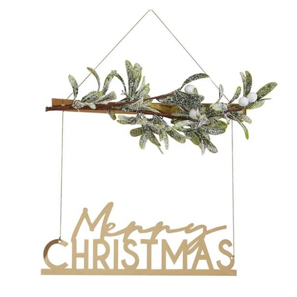 Natural Christmas Mistelzweig Hänger