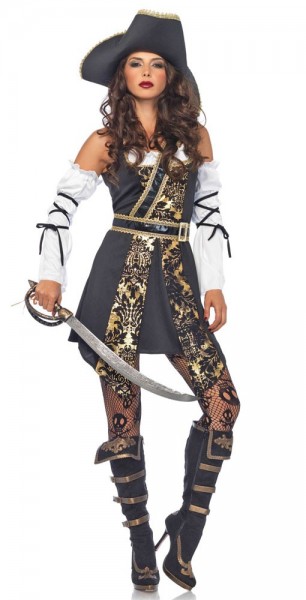 Trügerische Piratenbraut Damenkostüm