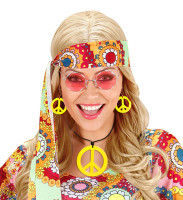Förhandsgranskning: Hippie peace smycken i gult