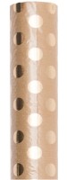 Vorschau: FSC Lovely Dots Geschenkpapier natur