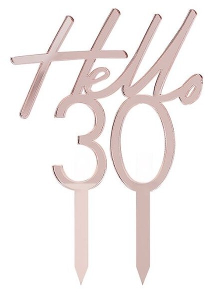 Hello Thirty Tortendeko