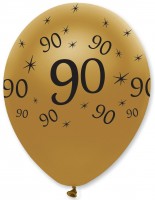 Vorschau: Magical 90th Birthday Luftballons 30cm