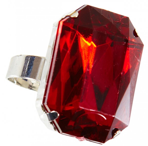 Prunkvoller Rubin Ring