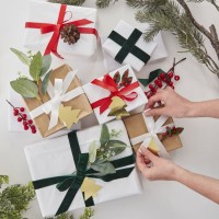 Landhaus Weihnacht Geschenkverpackungsset