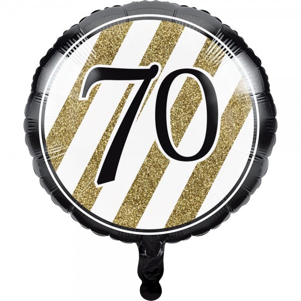 Magical 70th Birthday Folienballon 46cm