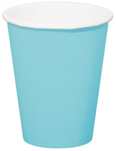 8 Becher Cleo blau 350ml