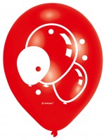 Vorschau: 6 Balloon Carnival Luftballons 23cm