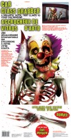 Horrorzirkus Fensterdeko 60 x 30cm
