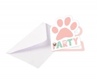 8 Happy Animals Einladungskarten
