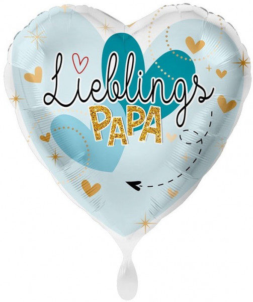 Lieblingspapa Folienballon 43cm