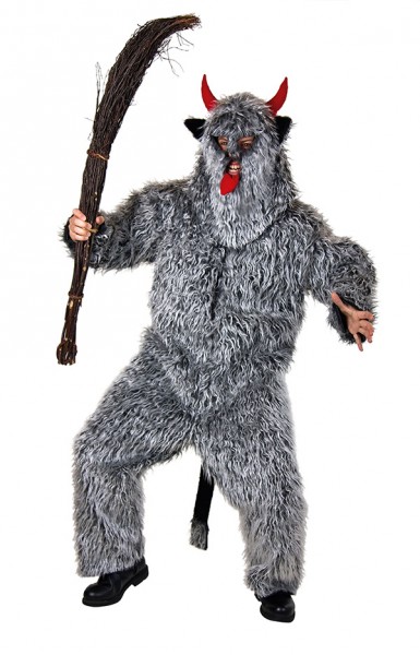 Haariger Krampus Teuflische Gestalt