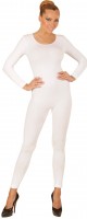 Langärmeliger Bodysuit für Damen weiß