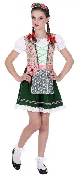 Bayerisches Madl Dirndl Kinderkostüm 4