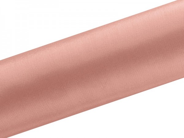 Satin Stoff Eloise Koralle 9m x 16cm