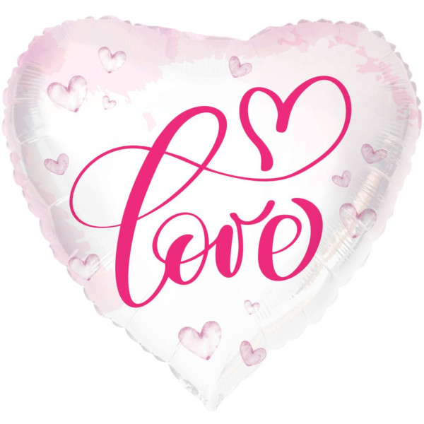 Big Love Herz-Folienballon 45cm