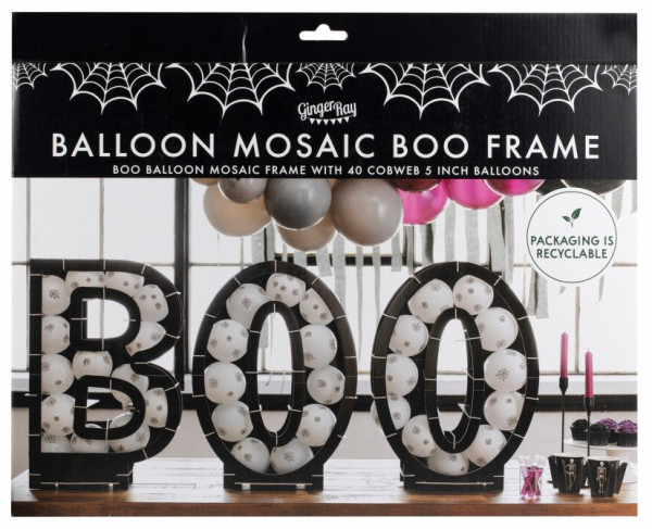 Black Boo Ballonstand 4