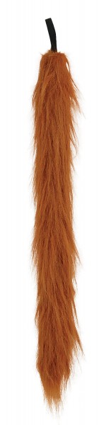 Brauner Plüsch Tierschwanz