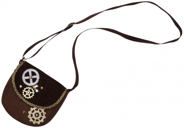 Viktorianische Handtasche Braun