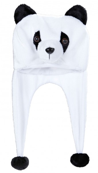 Panda Plüsch Mütze 3