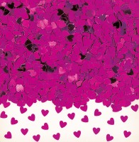 Liebesglück Herz Streudeko Pink Metallic 14g