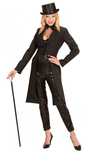 Burlesque Lady Frack Schwarz