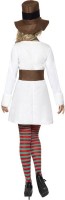 Vorschau: Weißes Schneefrauen Kleid für Damen