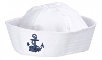 Matrosenmütze Mit Anker-Motiv