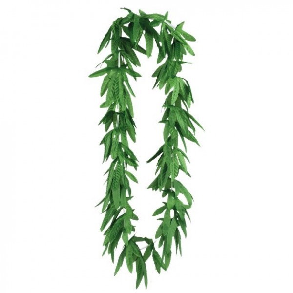 Grüne Hanf Blätterkette