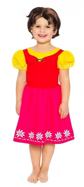 Heidi Kostüm für Mädchen