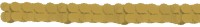Papiergirlande ocker 3,65m