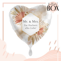 Vorschau: Balloha Geschenkbox DIY Bohemian Florals Wedding XL