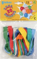20 bunte Rundballons