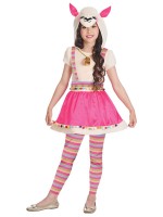 Lilly Lama Kostüm für Mädchen