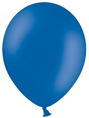 50 Partystar Luftballons königsblau 27cm