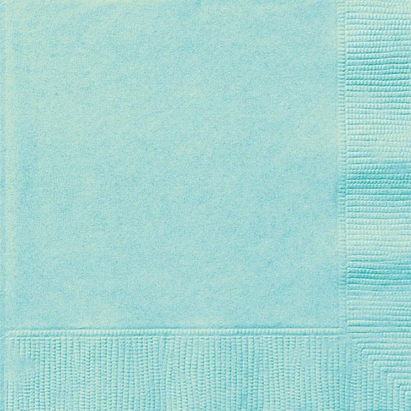 20 Servietten Vera mint 33cm