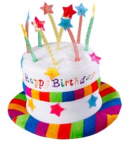 Vorschau: Happy Birthday Torte Hut